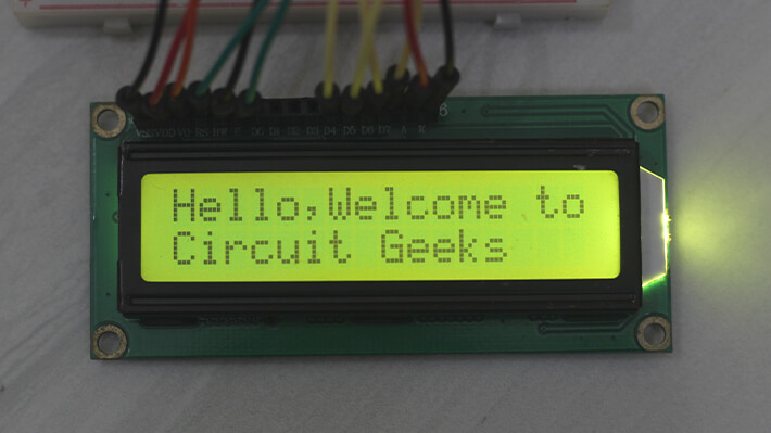 Arduino LCD Display Wiring - The Geek Pub